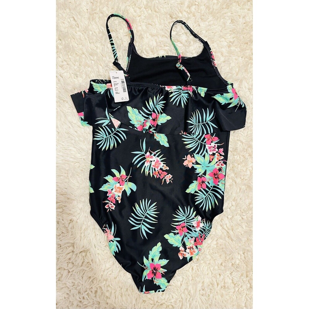 Sugar & Jade Tween Girls Tropical One Piece SZ L (12/14)NWT. - Picture 2 of 5
